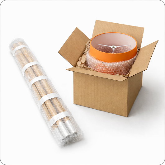 Лампа в упаковке