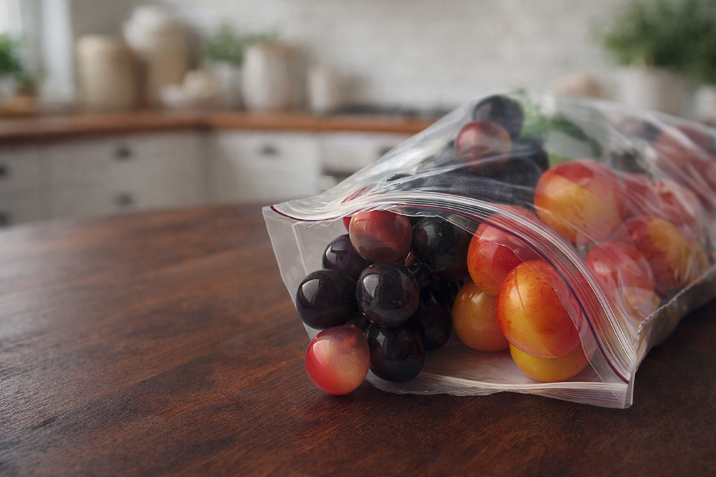 Прозрачный зип-пакет